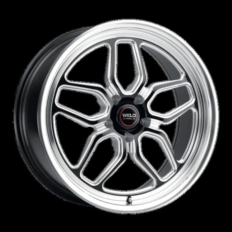 Weld Racing 22x9.5 Laguna 6X135 ET25 BS 6.23 Gloss Black Milled Wheel 87.1 Dia.