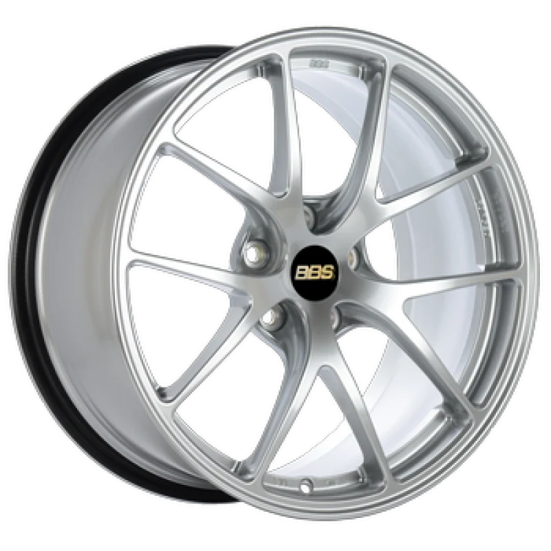 BBS RI- 19x12 5x130 ET61 CB71.6 Diamond Silver Wheel -82mm PFS/Clip Required