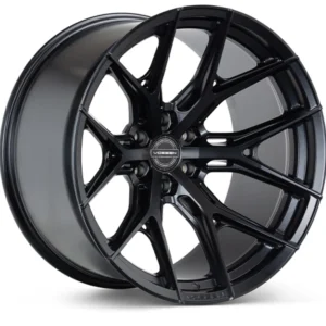 Vossen HF6-4 18x9 / 6x139.7 / ET0 / Super Deep / 106.1 CB - Satin Black Wheel