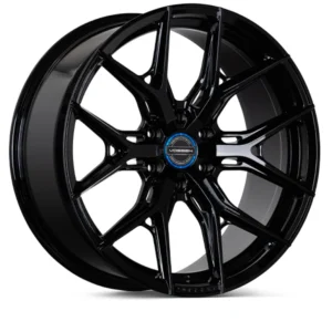 Vossen HF6-4 22X9.5 / 6X139.7 / ET30 / Deep Face / 95.1 - Gloss Black Wheel