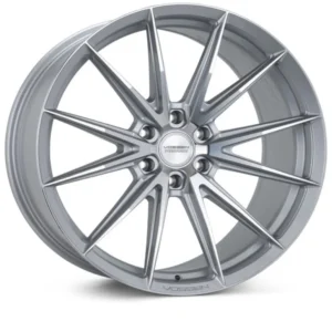 Vossen HFX-2 22x9.5 / 6x139.7 / ET20 / Deep Face / 106.1 - Silver Polished Wheel
