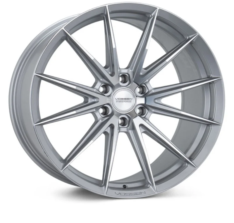 Vossen HFX-2 22x9.5 / 6x139.7 / ET20 / Deep Face / 106.1 - Silver Polished Wheel