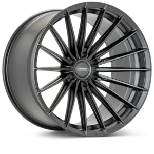 Vossen HFX-4 17x9 - 6x135 - ET0 - Super Deep - 87.1 - Satin Black Wheel