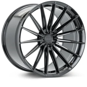 Vossen HFX-4 22x10.5 - 5x120 - ET38 - Deep - 72.56 - Gloss Black Wheel