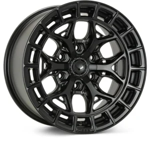 Vossen HFX-6 20x10 - 6x139.7 - ET-18 - Super Deep - 106.1 - Satin Black Wheel
