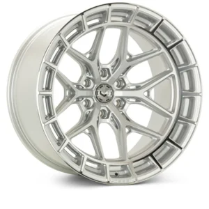 Vossen HFX-6 22x9.5 - 6x139.7 - ET20 - Deep - 106.1 - Silver Polished Wheel