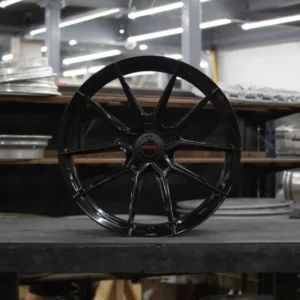 Vossen x Novitec NF10 21x12in - 5x114.3 BP - ET20 - Gloss Black Ferrari SF90 Rear Wheel