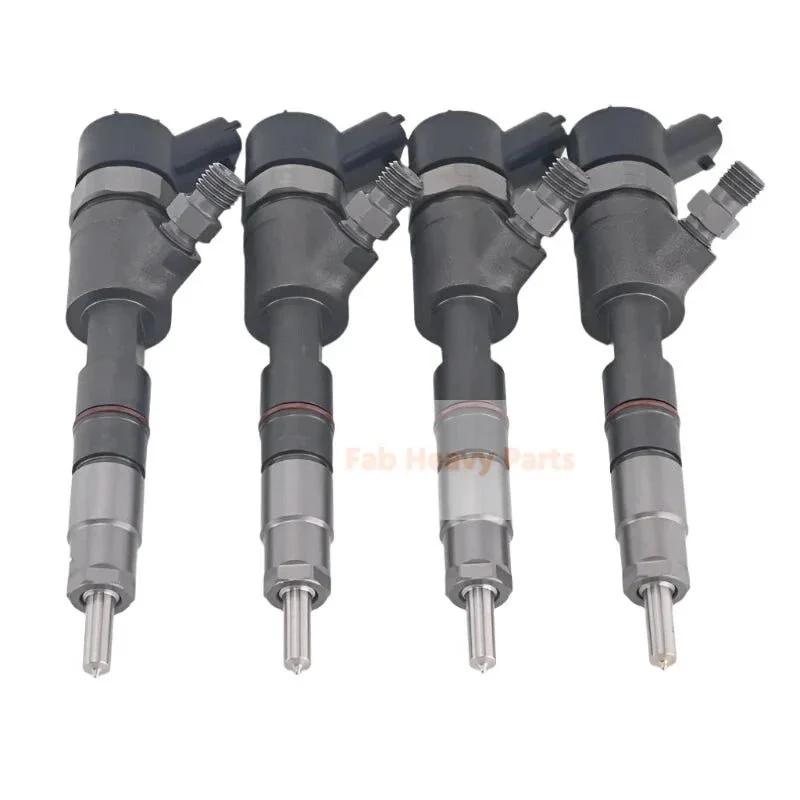 4 kpl polttoainesuutin 0445110507 129E00-53100 Yanmar-moottorille 4TNV88C 4TNV98